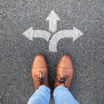 making decision, fork in road, direction