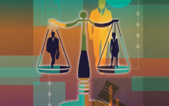 Business people collage