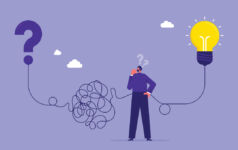 Blue Owl Capital makes the case for GP stakes investing A man puzzles over a question and happens upon an idea