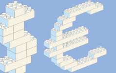 How to build a secondaries business Toy building blocks in the shape of a dollar sign and euro sign